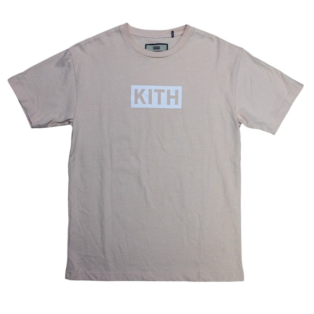 Kith Classic Logo Tee Light Pink Size XS